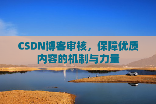 CSDN博客审核,保障优质内容的机制与力量